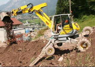 Walking Excavators Menzi M520
