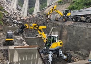 Walking Excavators Menzi M535