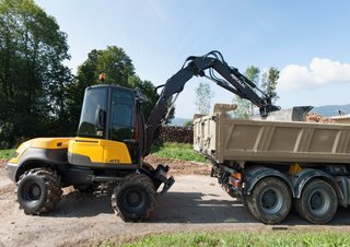 Wheel Excavators Mecalac 12 MTX