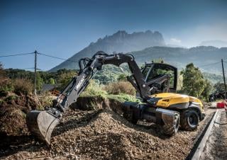 Wheel Excavators Mecalac 12 MTX