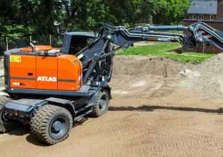 Wheel Excavators Atlas 165 W