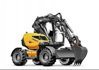 Wheel Excavators Mecalac 7MWR