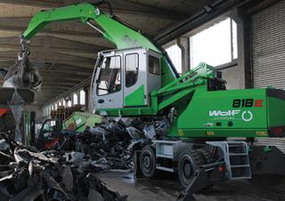 Material Handlers Sennebogen 818M E