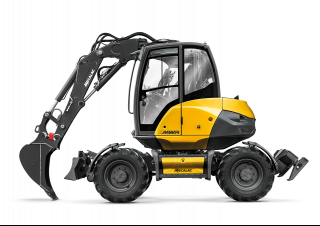 Wheel Excavators Mecalac 9MWR