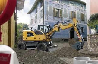 Wheel Excavators Liebherr A 910 Compact Litronic