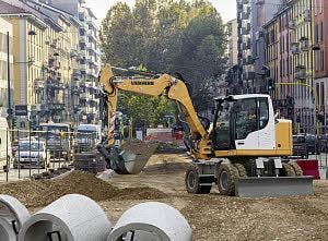 Wheel Excavators Liebherr A 912 Compact Litronic