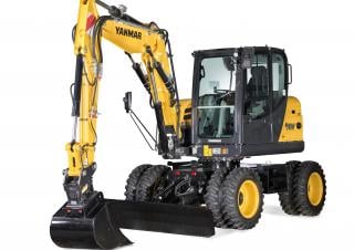 Wheel Excavators Yanmar B 75 2PB