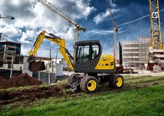 Wheel Excavators Yanmar B 75 Circular
