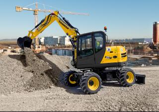 Wheel Excavators Yanmar B 95 Circular