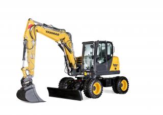 Wheel Excavators Yanmar B 95 Circular