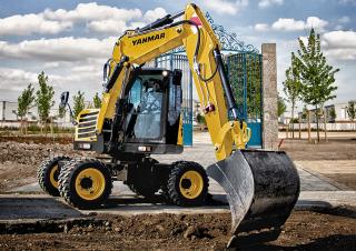 Wheel Excavators Yanmar B 95 MB