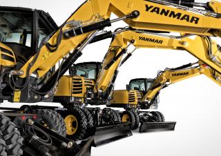 Wheel Excavators Yanmar B 95 MB