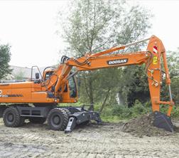 Wheel Excavators Doosan DX210W