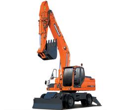 Wheel Excavators Doosan DX210W