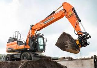 Wheel Excavators Develon DX170W-7 