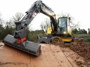 Wheel Excavators Volvo EW140C