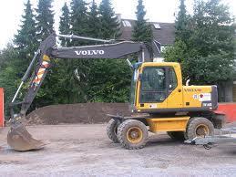 Wheel Excavators Volvo EW160B