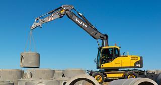 Wheel Excavators Volvo EW210C