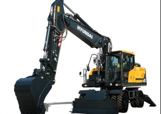 Wheel Excavators Hyundai HW210A