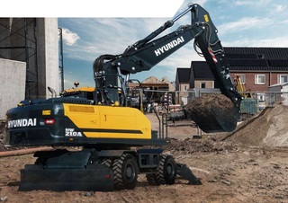 Wheel Excavators Hyundai HW210A