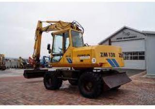 Zeppelin ZM 13 C excavator specs & dimensions (1994 - 1996