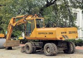 Zeppelin ZM 19 excavator specs & dimensions (1988 - 1995
