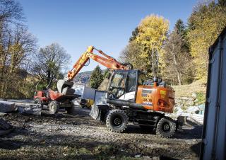 Hitachi ZX145W-6 excavator specs & dimensions (2016 - 2020