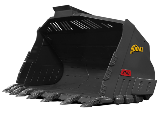 Attachments Buckets Wheel loader buckets AMI WL250RBXS450SN