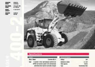 Terex TXL 400-2 Wheel Loader Specs & Dimensions (2006 - 2023