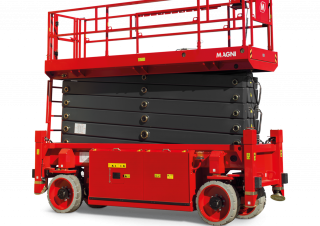 Scissor Lifts Wheeled scissor lifts MAGNI ES3214E