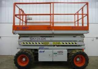 Skyjack SJ 600-7027 Specs (1994 - 1998) | Wheeled scissor