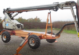 Telescopic Boom Lifts Wheeled Telescopic Boom Lifts Scanlift SL 180 D