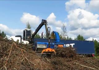 Waste Disposal Wood Chippers Bruks 805.2 ST