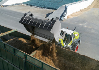 Yard loader Claas Torion 1177