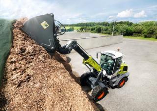 Yard loader Claas Torion 738 T Sinus