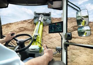Yard loader Claas Torion 738 T Sinus