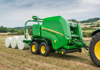 Yuvarlak balya yapıcılar John Deere C451R Kombi