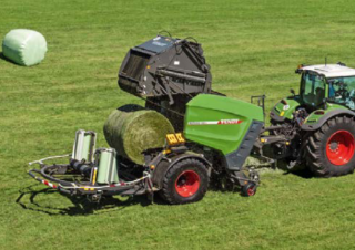 Yuvarlak balya yapıcılar Fendt Rotana 160 V Combi