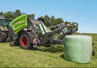Yuvarlak balya yapıcılar Fendt Rotana 160 V Combi