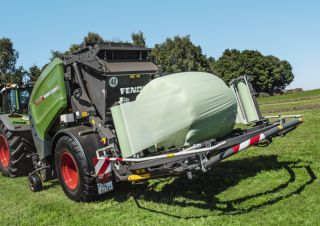 Yuvarlak balya yapıcılar Fendt Rotana 160 V Combi