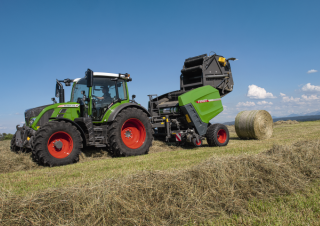 Yuvarlak balya yapıcılar Fendt Rotana 160 V