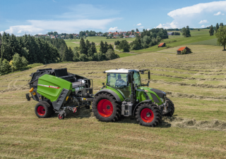 Yuvarlak balya yapıcılar Fendt Rotana 160 V