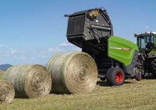 Yuvarlak balya yapıcılar Fendt Rotana 180 V