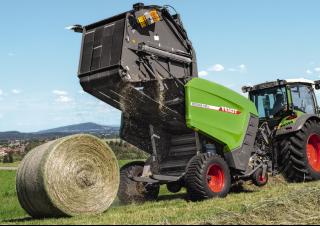 Yuvarlak balya yapıcılar Fendt Rotana 180 V