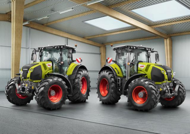 Claas Axion 850 4WD Tractor Specs & Dimensions (2020 - 2024