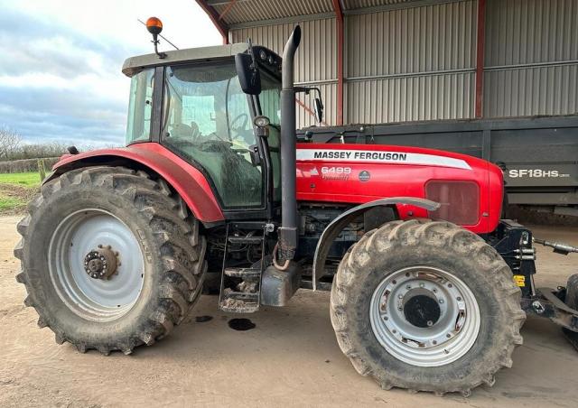 MF Massey Ferguson MF 6499 Transport 4WD Tractor Specs & Dimensions