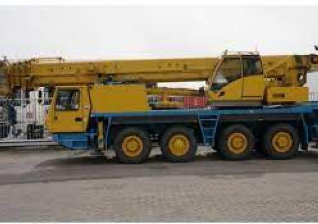 GG Grove GMK 4075 (8x6x8) crane - load chart, specs