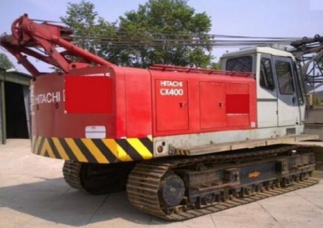 Hitachi CX 400 crane - load chart, specs (2002 - 2002 Hitachi CX 400 crane - load chart, specs (2002 - 2002