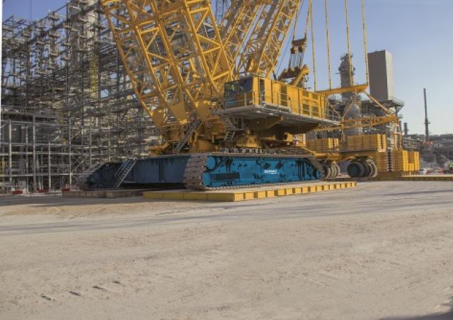 1/50 DEMAG CC8800 BOOM BOOSTER タダノカラーその2 Demag CC 8800-1