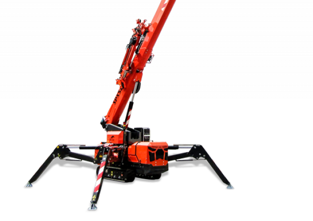 Jekko SPX536 crane - load chart, specs & dimensions (2019